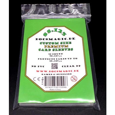 Abbildung von docsmagic.de 50 Premium Tiny Epic Card Sleeves 88 x 125 mm Kartenhüllen 90 127