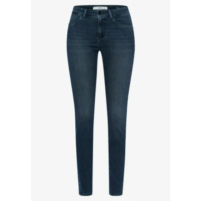 Abbildung von BRAX Style ANA SLIM FIT MIT Normaler LEIBHÖHE Jeans Skinny Fit, Damen, Größe: 42xS, Used regular blue