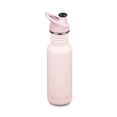 Abbildung von Klean Kanteen Classic mit Sport Cap aus Edelstahl in der Farbe Heavenly Pink, 532ml, 1010590