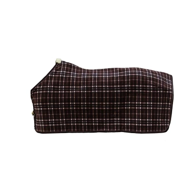 Abbildung von Kentucky Fleece Show Rug Heavy Check Printing Brown
