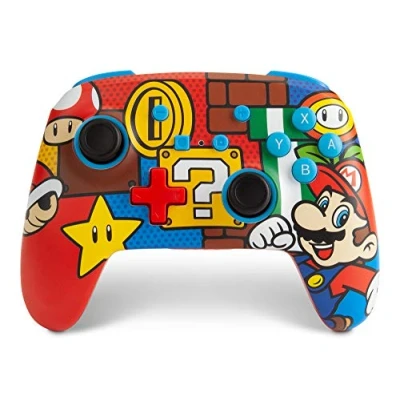 Abbildung von Verbesserter kabelloser Controller für Nintendo Switch Mario Pop (Amazon Exclusive)