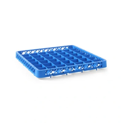 Abbildung von HENDI Spülkorb 50 x 4,5 cm 25 Fächer Polypropylen blau gastro für sektgläser weingläser, Gläserkorb