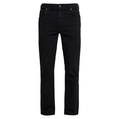 Abbildung von Wrangler Texas Stretch Jeans Straight Leg, Herren, Größe: 36x34, Black overdye