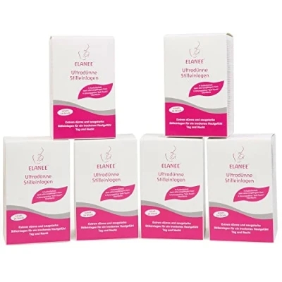 Abbildung von ELANEE 219 V1 Ultradünne Stilleinlagen, 6er Pack (6 x 24 Stück), weiß