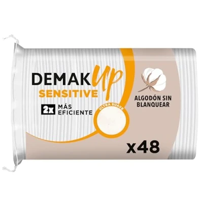 Abbildung von Demak&#039;up Sensitive Wattepads / Abschminkpads, 4er Set
