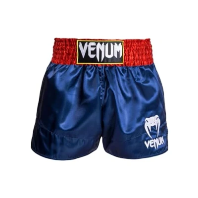 Abbildung von Venum Classic MUAY THAÏ Short kurze Sporthose, Herren, Größe: XS, Blue/red/white