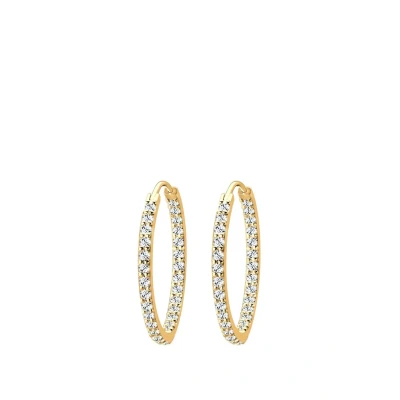 Abbildung von Elli Hoops Ohrringe, Damen, Größe: One Size, Goldfarben