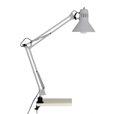 Abbildung von BRILLIANT Lampe, Hobby Schreibtischklemmleuchte titan, Metall, 1x A60, E27, 40W,Normallampen (nicht enthalten)