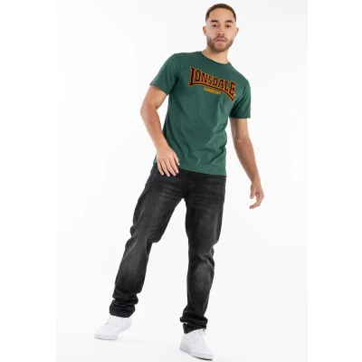 Abbildung von Lonsdale Herren Classic T Shirt, Grün, M