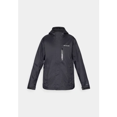 Abbildung von Columbia Herren Pouring Adventure Jacket Wasserdichte Regenjacke, Schwarz, M EU