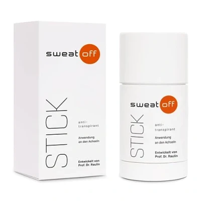 Abbildung von Sweat Off Antitranspirant Stick 50ml gegen Schwitzen Deo &amp; in einem mit dezent frischem Duft