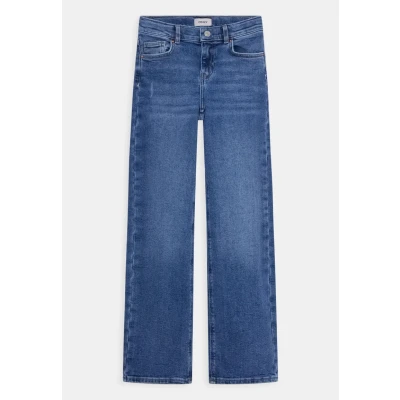 Abbildung von Kids ONLY Kogjuicy WIDE Leg DEST Jeans Straight für Kinder, Größe: 146, Medium blue denim