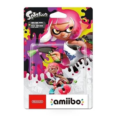 Abbildung von Amiibo Splatoon Inkling Mädchen (Neon Pink)