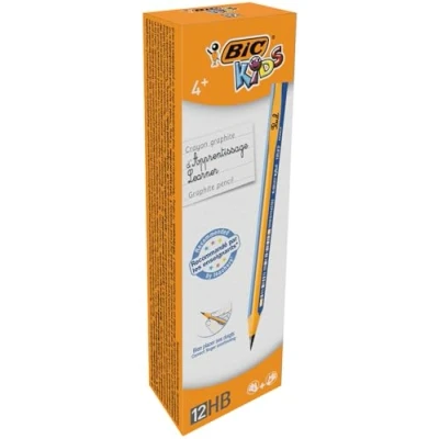 Abbildung von BIC Kids 100263 Bleistifte für Einsteiger, 12 Stück, Blau
