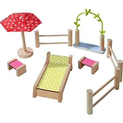 Abbildung von HABA Little Friends MÖBEL Garten Minispielzeug für Kinder, Größe: One Size, Nocolor