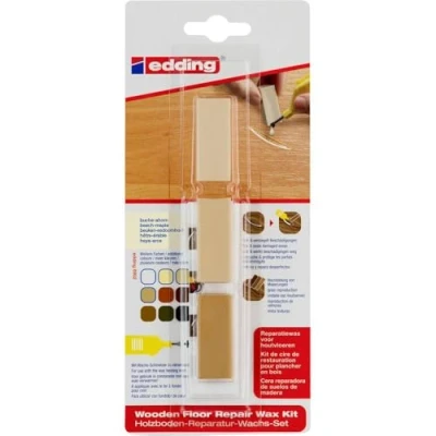 Abbildung von Edding 8902 4 1 4611 Holzboden Reparaturwachsset Buche, Ahorn