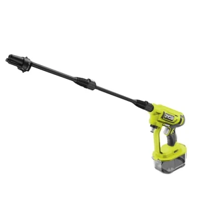 Abbildung von RYOBI RY18PW22A 0 18 V Akku Mitteldruckreiniger 3 in 1 Düse Turbodüse für schwierige Reinigungsanwendungen 15 Fächerstrahl die allgemeine Reinigung ohne &amp; Ladegerät Gelb