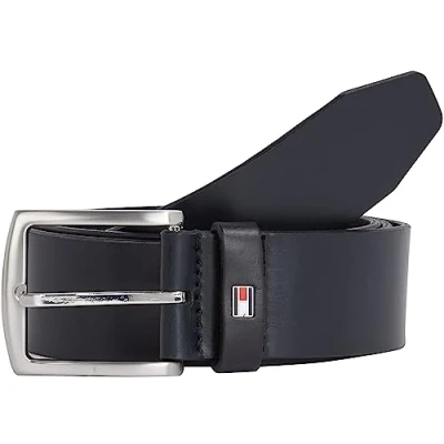 Abbildung von Tommy Hilfiger NEW DENTON BELT 4.0 Gürtel Herren, Blau (MIDNIGHT), 105