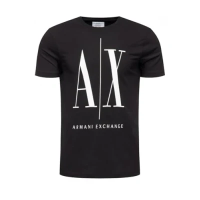 Abbildung von Armani Exchange Tshirt print, Herren, Größe: XL, Black