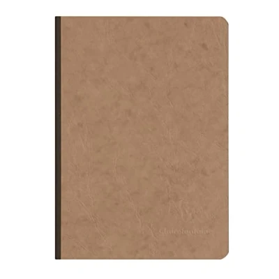 Abbildung von Clairefontaine 79546C Heft A5, Leinen, Age Bag, liniert, 96 Blatt, braun