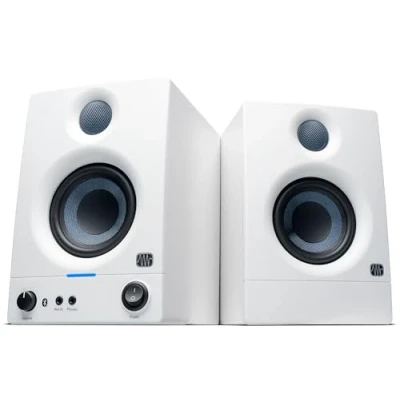Abbildung von PreSonus Eris 3.5BT Gen 2 in weiß, 3,5&quot; Aktivlautsprecher für Multimedia, Gaming, hochwertige Studio Musikproduktion mit Bluetooth, 50 W Leistung,Weiß