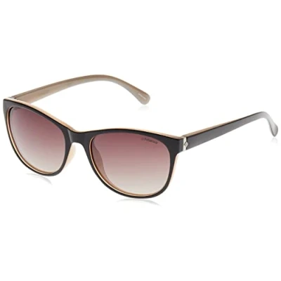 Abbildung von Polaroid Damen P8339 La Kih Sonnenbrille, Schwarz (Black/Brown), 55 19
