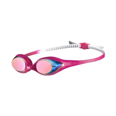 Abbildung von arena Spider Junior Mirror Kinderschwimmbrille, Schwimmbrille mit Verspiegelten Antibeschlag Gläsern, UV Schutz, Selbstjustierender Nasensteg, Hypoallergene Silikondichtungen
