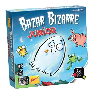 Abbildung von GIGAMIC Beobachtungsspiel Schnelligkeit ab 3 Jahren Bazar Bizarre Junior, Zobaj, blau