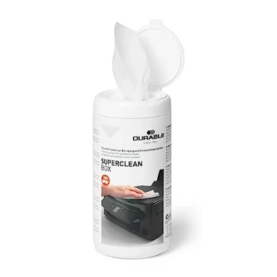 Abbildung von Durable Reinigungstuch Supercleanbox, Spenderdose mit 100 Stück, 570802