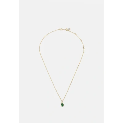 Abbildung von Swarovski Stilla PEAR Halskette green/goldcoloured, Damen, Größe: One Size, Green/gold coloured