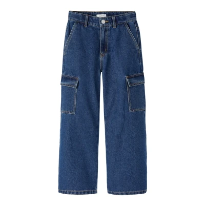 Abbildung von Name it Nkfpolly Dnmtax PANT Jeans Skinny Fit für Kinder, Größe: 158, Medium blue denim