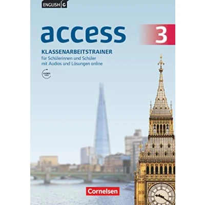 Abbildung von English G Access Allgemeine Ausgabe / Baden Württemberg Band 3: 7. Schuljahr Klassenarbeitstrainer mit Audio Materialien, Lösungen und Lerntipps ... 2014 2016)