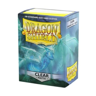Abbildung von Arcane Tinmen ART11001 Dragon Shield: Matte Clear (100)