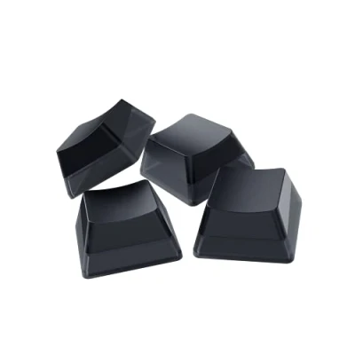 Abbildung von Razer Phantom Tastenkappen Set Hintergrundbeleuchtungskompatibel Tasten für Tastaturen (für Switches mit kreuzförmiger Achse, ABS Material, 128 Keycaps) DE Schwarz