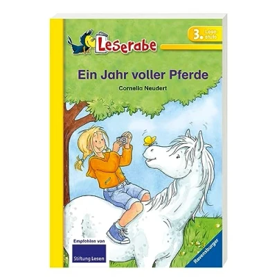 Abbildung von Ein Jahr voller Pferde Leserabe 3. Klasse Erstlesebuch ab 8 Jahren: Mit Leserätsel (Schulausgabe in Broschur)