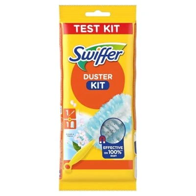Abbildung von Swiffer Staubmagnet Starter Set 1 Griff + Nachfülltücher Mit Langanhaltendem Duft