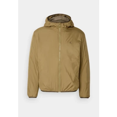 Abbildung von Calvin Klein Jeans HI NECK Jacket Übergangsjacke, Herren, Größe: Small, Gothic olive