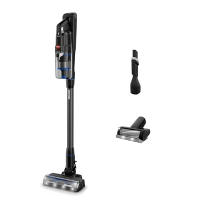 Abbildung von Bissell PowerClean FurGuard, Akku Staubsauger, 280W Motor, Selbstreinigende Bürstenrolle, FurFinder Licht, Staubsauger Kabellos, Freistehend, HEPA Filter, 2500 mAh Wechselakku, 50 min Laufzeit, 4091N