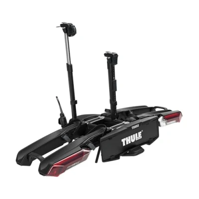 Abbildung von Thule Epos Fahrradträger für Anhängerkupplung 2 Fahrräder, Black