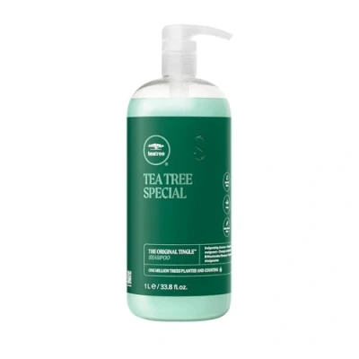 Abbildung von aul Mitchell Tea Tree Special Shampoo Cleansing für die tägliche Haarwäsche, Haar Pflege alle Haartypen entfernt Unreinheiten 1 l (1er Pack)