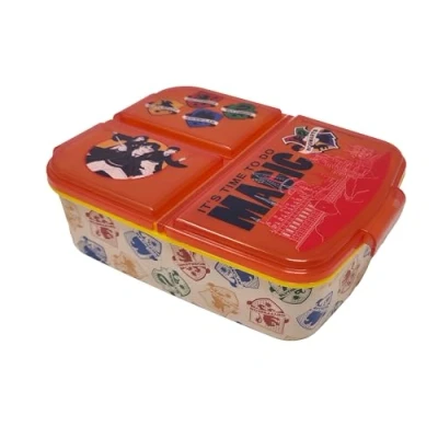Abbildung von Theonoi Kinder Brotdose/Lunchbox/Sandwichbox verschiedene Designs wählbar aus Kunststoff BPA frei (Harry Potter)