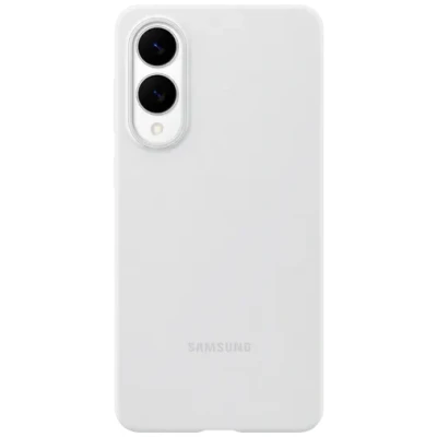Abbildung von Samsung Silikon Back Cover Grau Galaxy S25 Edge