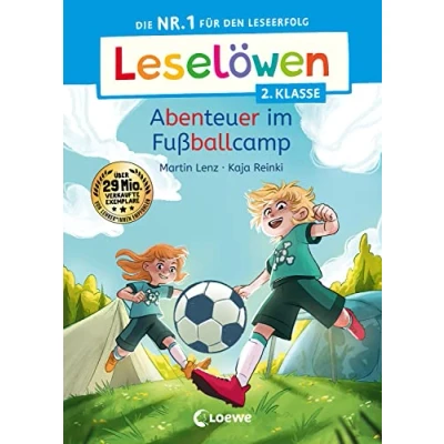 Abbildung von Leselöwen 2. Klasse Abenteuer im Fußballcamp: Die Nr. 1 für den Leseerfolg Mit Leselernschrift ABeZeh Erstlesebuch Kinder ab 7 Jahren
