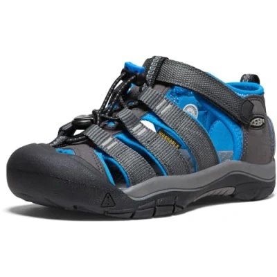 Abbildung von Keen Unisex Kinder Newport H2 Sandale, Grau (Magnet/Brilliant Blue), 27/28 EU