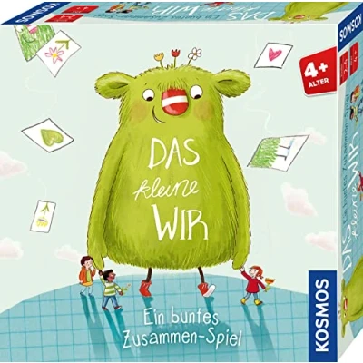 Abbildung von KOSMOS 683580 Das kleine Wir Spiel, Kinderspiel, für 2 4 Kinder ab Jahren, Mitbringsel Geschenk zum Kindergeburtstag, gemeinsam Aufgaben lösen, Formen und Farben Finden