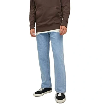 Abbildung von Jack &amp; Jones Jjieddie Jjoriginal Jeans Relaxed Fit, Herren, Größe: 32x32, Blue denim