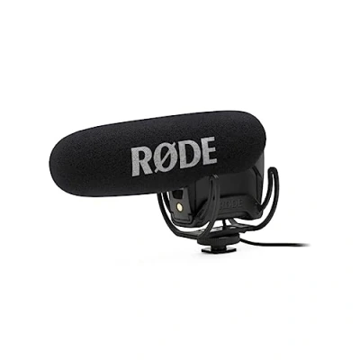Abbildung von RØDE VideoMic Pro Professionelles Richtmikrofon mit Hochpassfilter und Pad für Videoaufnahmen Content Creation (schwarz)