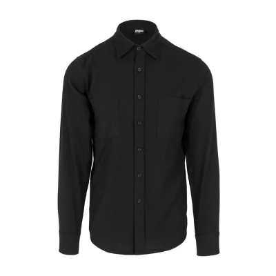Abbildung von Urban Classics Checked Hemd, Herren, Größe: Large, Blk/blk