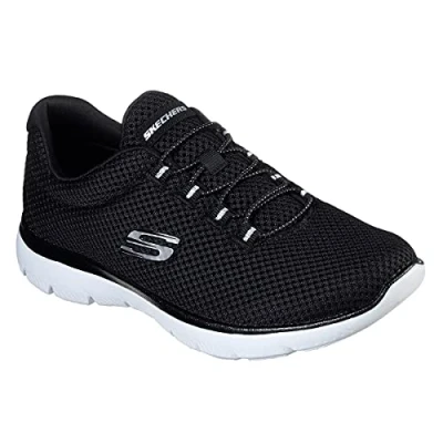 Abbildung von Skechers Damen Summits Sneaker , Schwarz 38 EU