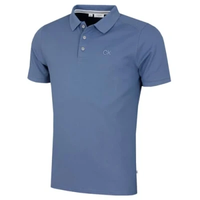 Abbildung von Calvin Klein Herren North Coast Poloshirt Jeans Blau L
